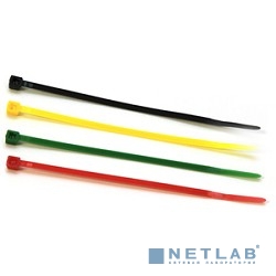 Gembird (NYT-100x2.5С) Стяжки  пластиковые 100 мм х 2,5 мм (набор 4 цвета по 25 шт)