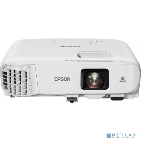 Epson EB-992F [V11H988040] white Проектор (LCD, 1920х1080, 4000Lm, 16000:1, Wi-fi, Miracast,3.1 kg) 