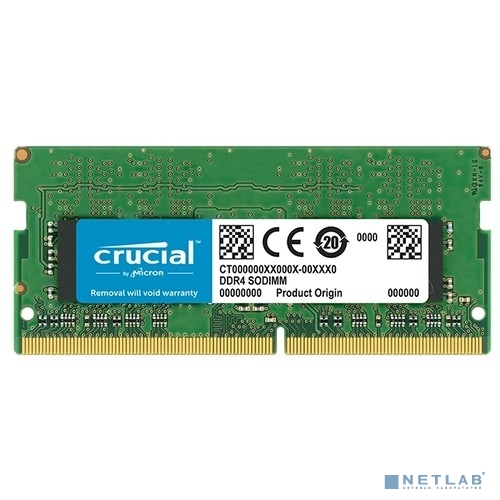 Crucial DDR4 SODIMM 8GB CT8G4SFS8266 PC4-21300, 2666MHz 