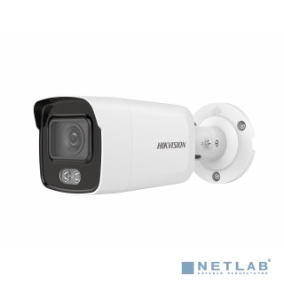 HIKVISION DS-2CD2027G2-LU(C)(2.8mm) 2.8-2.8мм Камера видеонаблюдения IP цветная корп.:белый