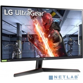 LCD LG 27" 27GN800-B черный {IPS 2560x1440 144Hz 1ms 350cd 1000:1 HDR10 10bit(8bit+FRC) 2xHDMI2.0 DisplayPort1.4 FreeSync G-Sync AudioOut VESA}