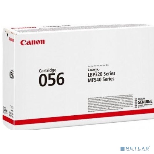 Canon Cartridge 056 3007C002  Тонер-картридж для Canon MF542x/MF543x/LBP325x, 10000 стр. (GR)