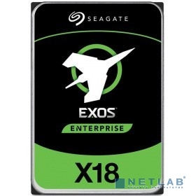 18TB Seagate Exos X18 (ST18000NM004J) {SAS 12Gb/s, 7200 rpm, 256mb buffer, 3.5"}