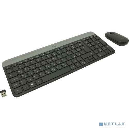 920-009206 Logitech Клавиатура + мышь MK470 Wireless Combo (графит) (920-009206)