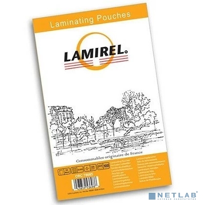 Пленка для ламинирования Fellowes 125мкм (100шт) глянцевая 54x86мм Lamirel (LA-78665)