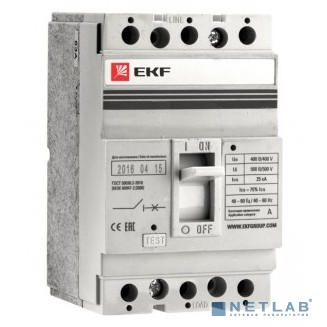 EKF sl99-125-100 Выключатель нагрузки ВН-99 125/100А 3P EKF PROxima