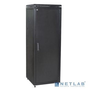 ITK LN05-47U66-M Шкаф сетевой 19" LINEA N 47U 600х600 мм металлическая передняя дверь черный