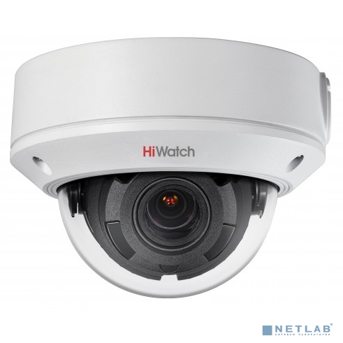 HiWatch DS-I258 Видеокамера IP 2.8-12мм цветная корп.:белый 