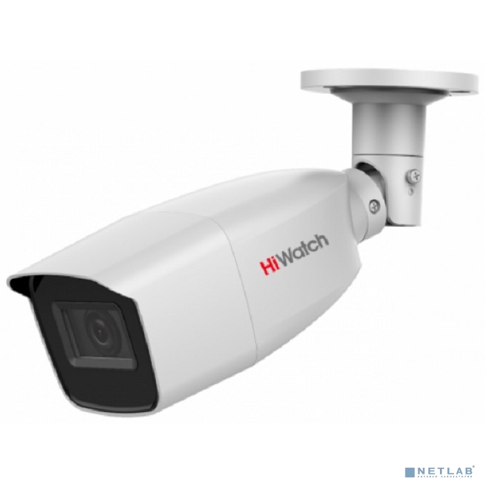 Камера видеонаблюдения аналоговая HiWatch DS-T206(B) 2.8-12мм HD-CVI HD-TVI цветная корп.:белый (DS-T206(B) (2.8-12 MM))