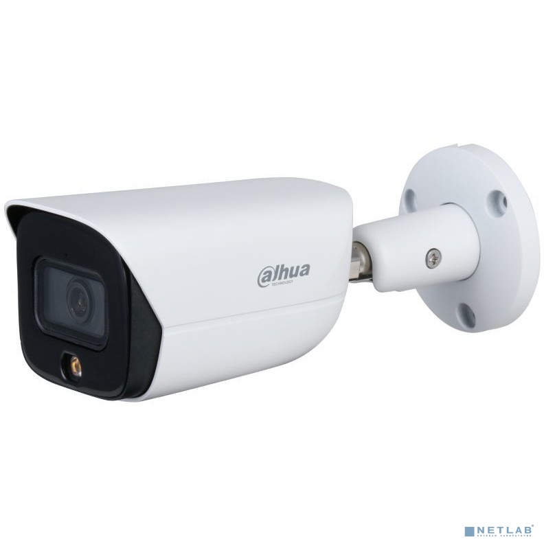 Камера видеонаблюдения IP Dahua DH-IPC-HFW3249EP-AS-LED-0280B 2.8-2.8мм цветная корп.:белый