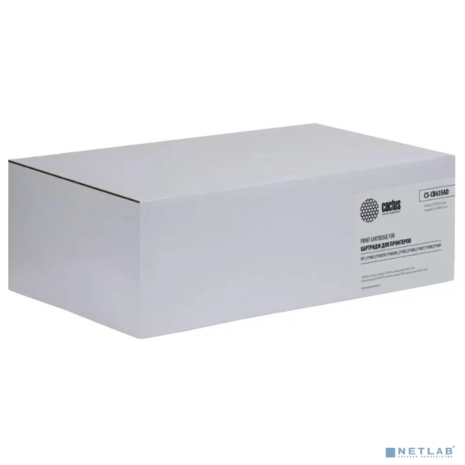 Тонер Картридж Cactus CS-CB435AD (двойной) для HP Laser Jet P1005/P1006 (2*1500стр.)