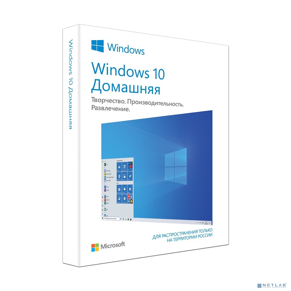 HAJ-00073 Microsoft Windows 10 Home Russian 32/64-bit Russia Only USB (replace KW9-00500, KW9-00253)