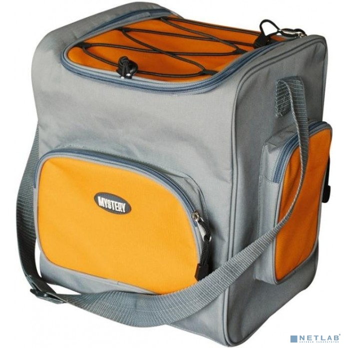 MYSTERY MTH-16B Автомобильный термоэлектрический сумка-холодильник. Объем 16 литров. Напряжение: DC 12В. Потребляемая мощность в режиме охлаждения: 48Вт. Вес: 2.1кг. Максимальное охлаждение: 12-14°C н