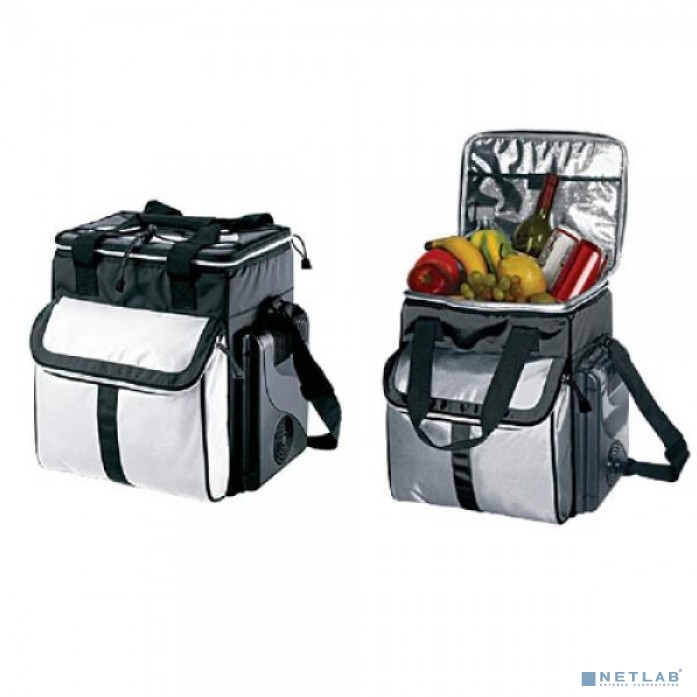 MYSTERY MTH-19B Автомобильный термоэлектрический сумка-холодильник. Объем 19 литров. Напряжение: DC 12В. Потребляемая мощность в режиме охлаждения: 46-65Вт. Вес: 2.2кг. Максимальное охлаждение: 12-14°