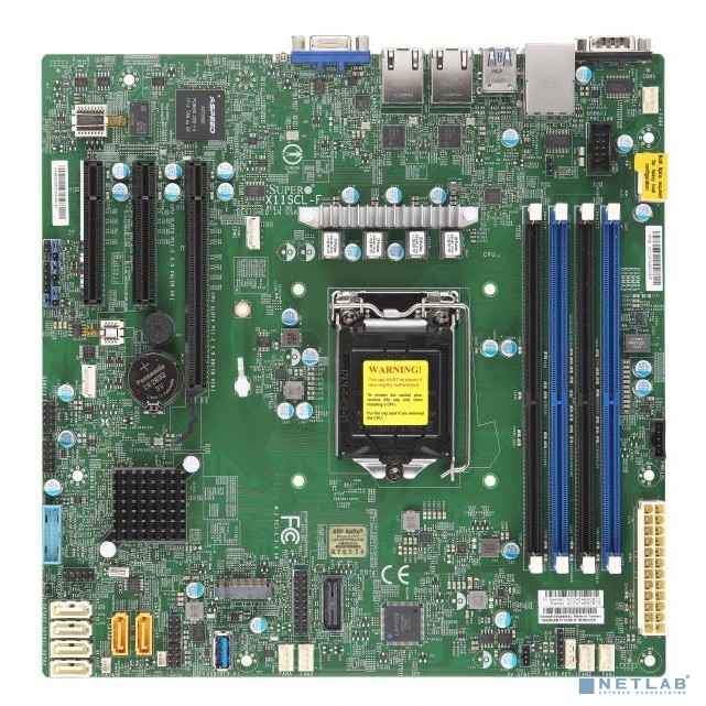 SuperMicro MBD-X11SCL-F-B OEM {8 DIMM slots, Single socket R3 (LGA 2011), Intel i210 Dual port GbE LAN, 10 SATA3 (6Gbps)via C612, 2 SuperDOM}