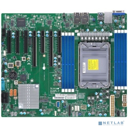 Supermicro MBD-X12SPL-F-O Motherboard 1xCPU X12SPL-F 3rd Xeon Scalable TDP 270W/ 8xDIMM/ 10xSATA/ C621A RAID 0/1/5/10/ 2xGe/1xPCIex16, 5xPCIex8/M.2 PCI-E 3.0 x4