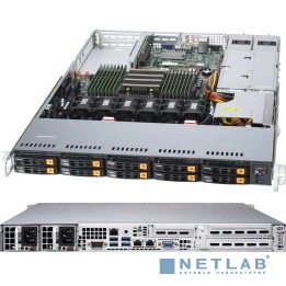 Supermicro AS-1114S-WN10RT  A+ Server 1114S-WN10RT, Single AMD EPYC 7002 CPU, 16 DIMMs; 2 PCI-E 4.0 x16 (FHHL) slots, 1 PCI-E 4.0 x16 (LP) slot, 10 Hot-swap U.2 NVMe4/NVMe3/SATA3