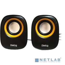 Dialog Colibri AC-06UP BLACK {акустические колонки 2.0, 6W RMS, питание от USB}