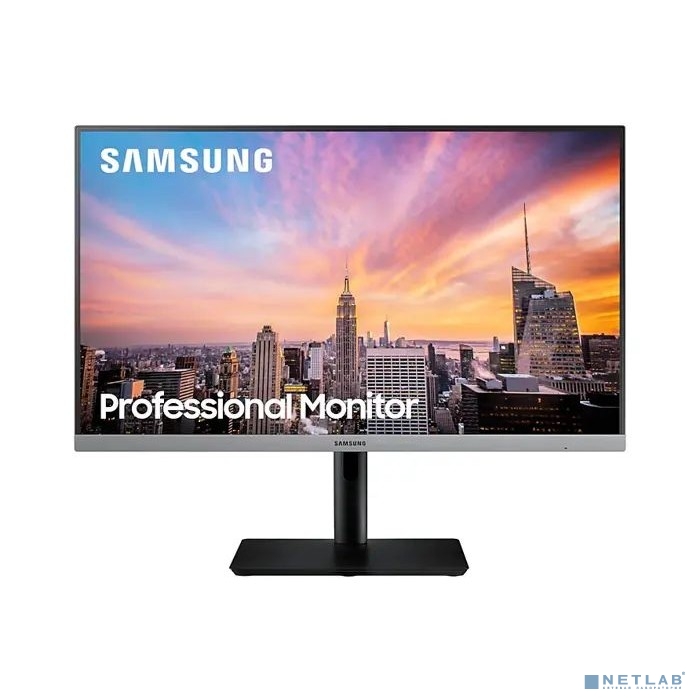 LCD Samsung 23.8" S24R650FDI темно-серый/ черный {IPS 1920x1080 16:9 HAS Pivot 700:1 250cd 178/178 D-Sub HDMI DisplayPort USB 5.1кг}