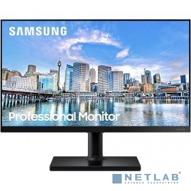 LCD Samsung 23.8" F24T450FQI Black с поворотом экрана {IPS 1920x1080 75Hz 4ms 178/178 250cd 1000:1 HDMI DisplayPort 2xUSB}