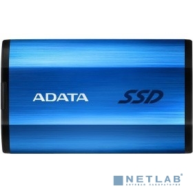 ADATA 1TB SE800 External SSD USB 3.2 Gen2 Type-C, R1000/W1000, IP68 waterproof/shockproof, Blue [ASE800-1TU32G2-CBL]