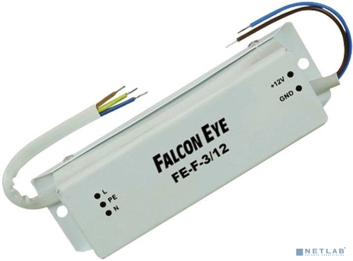 Falcon Eye FE-F-3/12 Блок питания уличный 12В, 3A (макс 3.5А), защита от КЗ