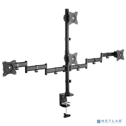 Arm Media LCD-T16 черный 15"-32" макс.40кг настольный поворот и наклон верт.перемещ.