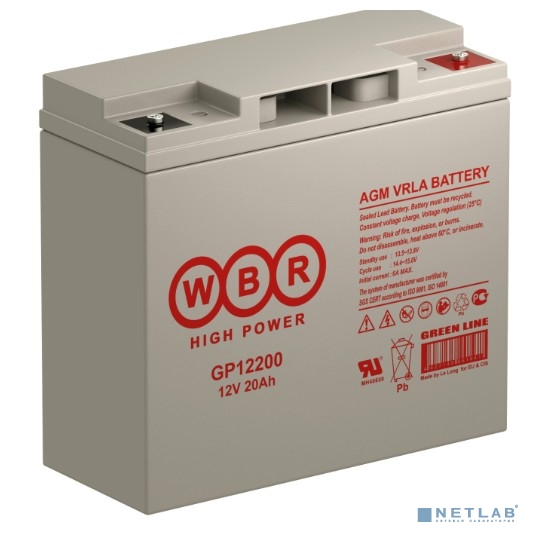 WBR Батарея GP12200 (12V/20Ah)