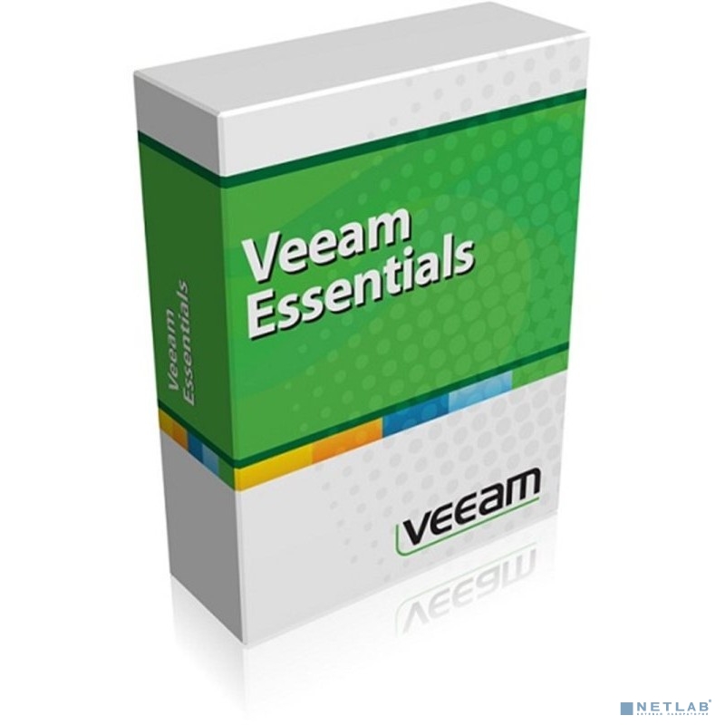 V-ESSENT-VS-P01AR-00 Annual Basic Maintenance Renewal - Veeam Backup Essentials Enterprise 2 socket bundle 