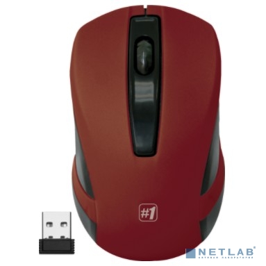 Defender MM-605 Red USB [52605] {Беспроводная оптическая мышь,3 кнопки,1200dpi} 