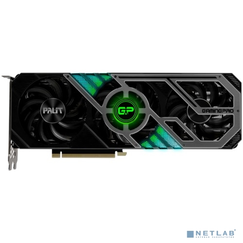 Видеокарта Palit PCI-E nVidia GeForce RTX3070TI GAMINGPRO 8Gb (256bit/GDDR6/HDMI/DPx3) (NED307T019P2-1046A) RTL