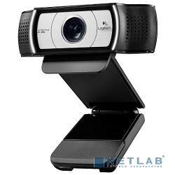 960-000972 Logitech Webcam C930e { Full HD 1080p/30fps, автофокус, zoom 4x, угол обзора 90°, стереомикрофон, защитная шторка, кабель 1.83м} 