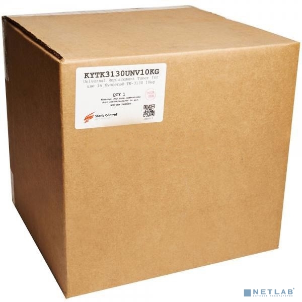 SC Тонер для Kyocera FS-4100/4200/4300DN (TK-3130), 10 кг, коробка [KYTK3130UNV10KG]