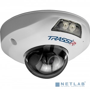 TRASSIR TR-D4121IR1 v6 3.6 Уличная 2Мп IP-камера с ИК-подсветкой. Матрица 1/2.7" CMOS, разрешение 2Мп