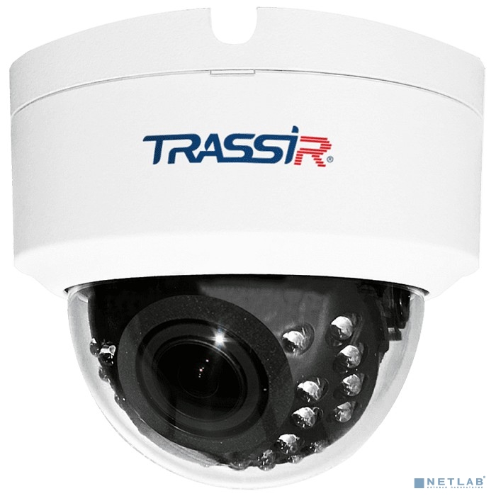 TRASSIR TR-D2D2 v2 2.7-13.5 Внутренняя 2Мп IP-камера с ИК-подсветкой. Матрица 1/2.9" CMOS