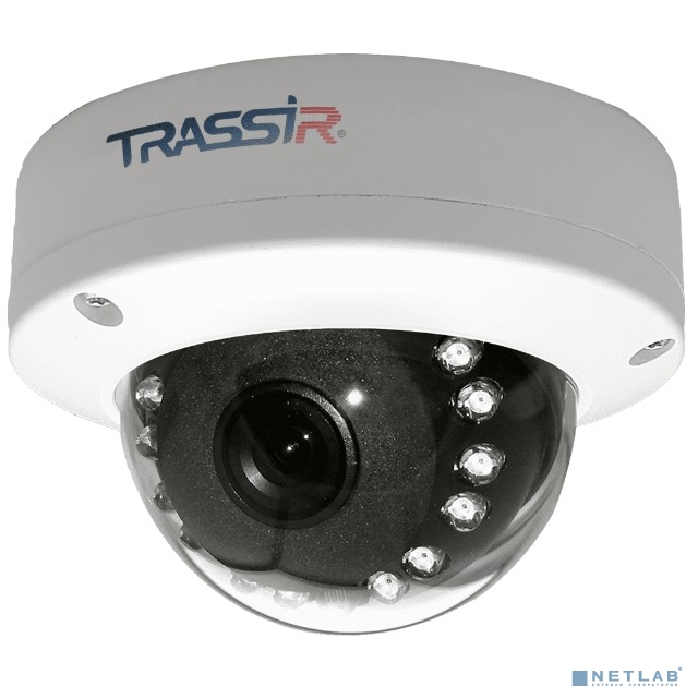 TRASSIR TR-D2D5 v2 2.8 Уличная 2Мп IP-камера с ИК-подсветкой. Матрица 1/2.9" CMOS