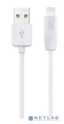 HOCO HC-32007 X1/ USB кабель Lightning/ 1m/ 2.1A/ White