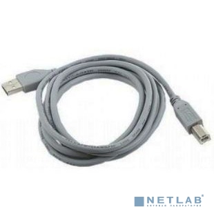 Cablexpert Кабель USB 2.0 Pro, AM/BM, 1.8м, экран, серый (CCP-USB2-AMBM-6G)