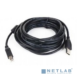 Gembird CCF-USB2-AMBM-10 USB 2.0 кабель PRO  для соед. 3.0м AM/BM  позол.конт., фер.кол., пакет 