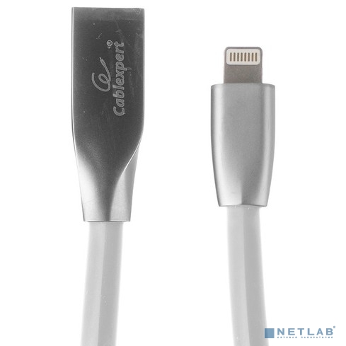 Cablexpert Кабель для Apple CC-G-APUSB01W-0.5M, AM/Lightning, серия Gold, длина 0.5м, белый, блистер