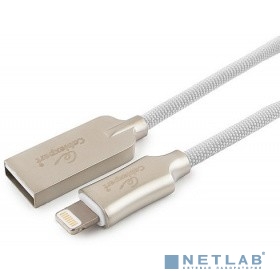 Cablexpert Кабель для Apple CC-P-APUSB02W-1M MFI, AM/Lightning, серия Platinum, длина 1м, белый, блистер