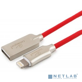 Cablexpert Кабель для Apple CC-P-APUSB02R-1.8M MFI, AM/Lightning, серия Platinum, длина 1.8м, красный, блистер