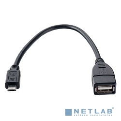 PERFEO Кабель USB2.0 A розетка - Micro USB вилка (OTG), длина 0,2 м. (U4202)