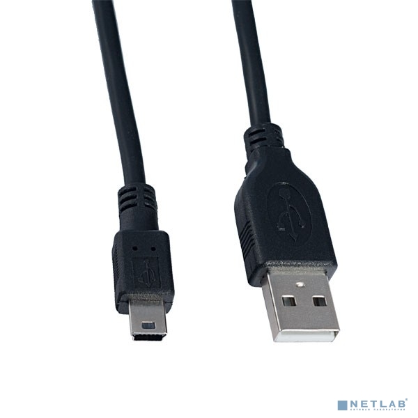 PERFEO Кабель USB2.0 A вилка - Mini USB вилка, длина 0,5 м. (U4304)