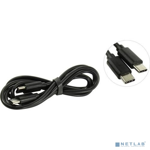 ORIENT UC-610, Кабель USB 2.0 Type-C, Cm -> Cm, 1.0 м, черный (31077)