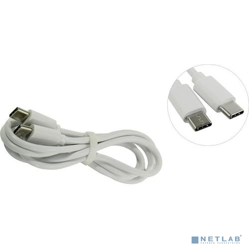 ORIENT UC-610W, Кабель USB 2.0 Type-C, Cm -> Cm, 1.0 м, белый (31076)