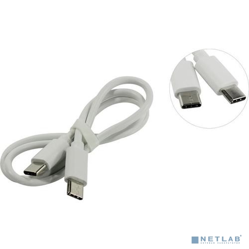 ORIENT UC-605W, Кабель USB 2.0 Type-C, Cm -> Cm, 0.5 м, белый (31075)