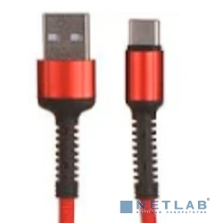 LDNIO LD_B4471 LS64/ USB кабель Type-C/ 2m/ 2.4A/ медь: 120 жил/ Red