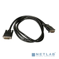 Кабель DVI-D dual link Gembird, 1.8м, 25M/25M, экран, феррит.кольца, пакет [CC-DVI2-6C]