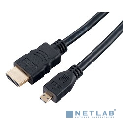 PERFEO Кабель HDMI A вилка - HDMI D (micro HDMI) вилка, ver.1.4, длина 2 м. (H1102)